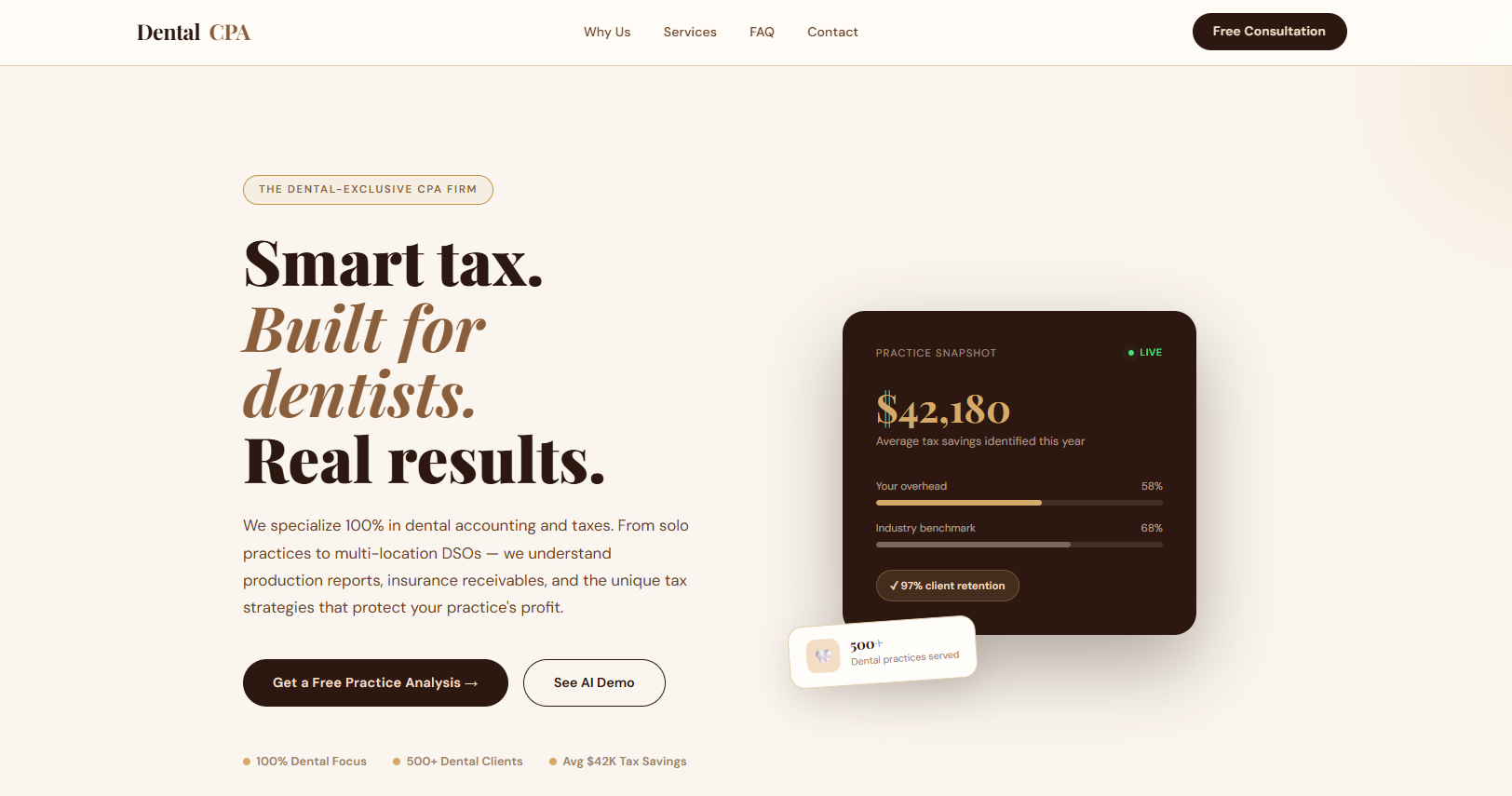 Reneau & Co. website preview